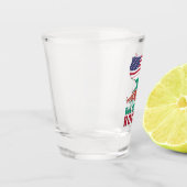 Bulgaarse Amerikaanse wortels Shot Glas (Links)