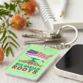 Bulgaarse Amerikaanse wortels Sleutelhanger (Voorkant Rechts)