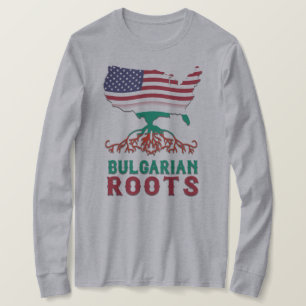 Bulgaarse Amerikaanse wortels T-shirt