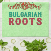 Bulgaarse Amerikaanse wortels Theedoek (Gevouwen)