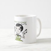 Bulgaarse Girls Rock Koffiemok (Voorkant rechts)