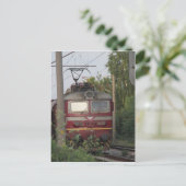 Bulgaarse goederentreinen briefkaart (Staand voorkant)