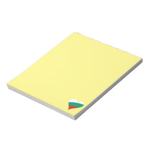 Bulgaarse hart notitieblok