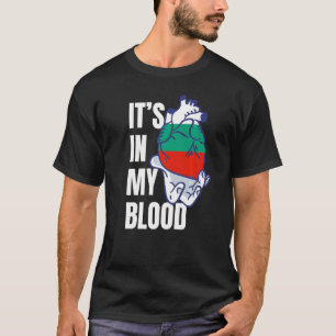 Bulgaarse hartaanval Veins Hand Vlag Bulgarije T-shirt