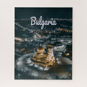Bulgaarse hoofdstad Sofia Alexander Nevsky Cathedr Legpuzzel