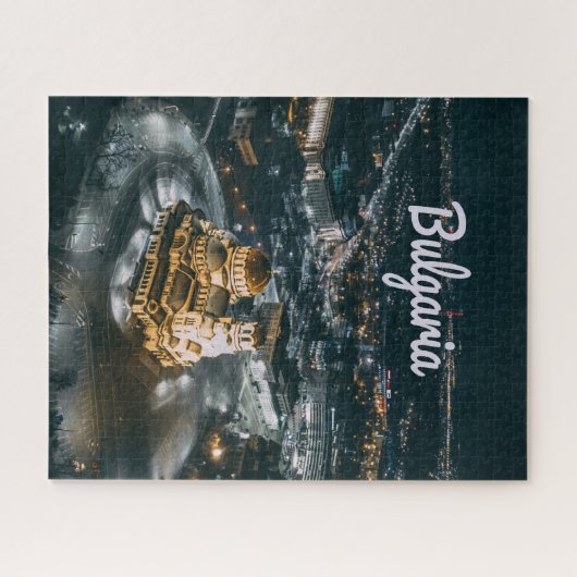Bulgaarse hoofdstad Sofia Alexander Nevsky Cathedr Legpuzzel (Horizontaal)