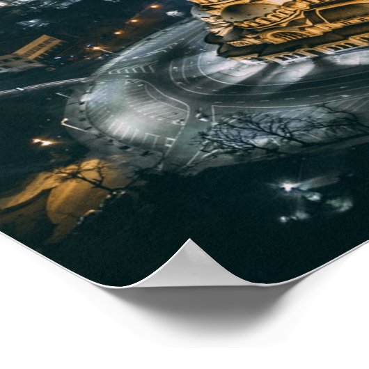 Bulgaarse hoofdstad Sofia Alexander Nevsky Cathedr Poster (Hoek)