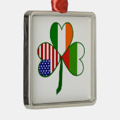 Bulgaarse Klaver Metalen Ornament (Rechts)