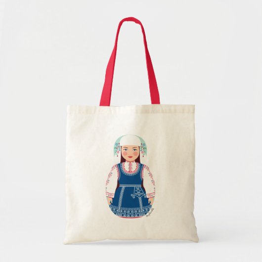 Bulgaarse Matryoshka Bag Tote Bag (Voorkant)