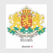 Bulgaarse nationale wapenschild sticker (Vel)