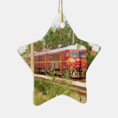 Bulgaarse reizigerstrein keramisch ornament (Rechts)