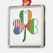 Bulgaarse Shamrock Metalen Ornament (Links)