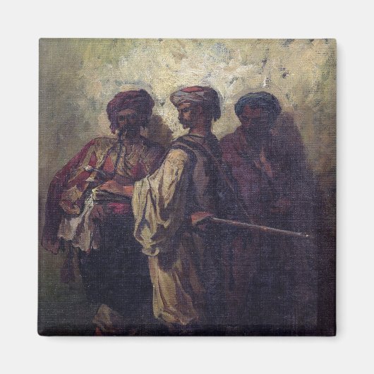 Bulgaarse soldaten magneet (Voorkant)