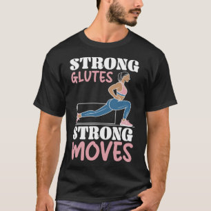 Bulgaarse Squat Oefening Bodybuilding Fitness Werk T-shirt