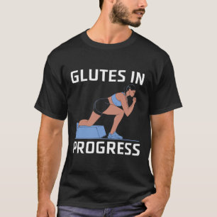 Bulgaarse Squat Oefening Bodybuilding Fitness Werk T-shirt