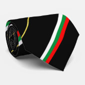 Bulgaarse streepjesvlag stropdas (Opgerold)