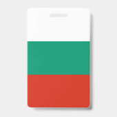 Bulgaarse vlag badge (Achterkant)