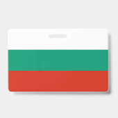 Bulgaarse vlag badge (Achterkant)