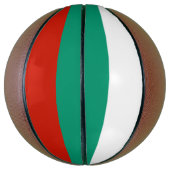 Bulgaarse vlag basketbal (Verticaal)