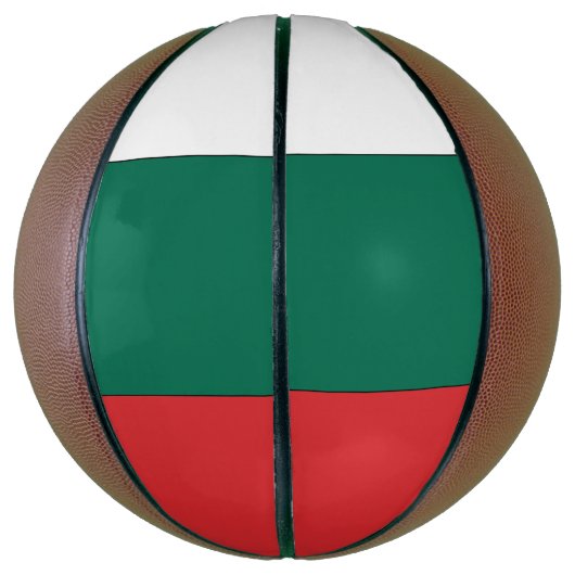 Bulgaarse vlag basketbal (Verticaal)