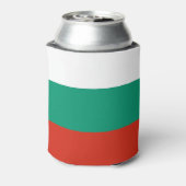 Bulgaarse vlag blikjeskoeler (Blikje Achterkant)