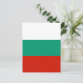 Bulgaarse vlag briefkaart (Staand voorkant)