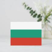 Bulgaarse vlag briefkaart (Staand voorkant)