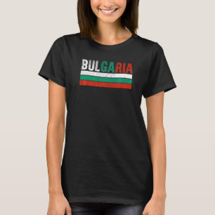 Bulgaarse Vlag Bulgaarse Mannen Vrouwen Kinderen T-shirt