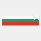 Bulgaarse vlag bumpersticker (Voorkant)