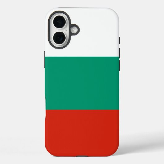 Bulgaarse vlag Case-Mate iPhone case (Achterkant)