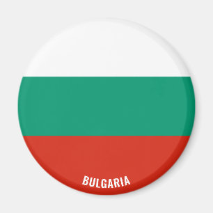 Bulgaarse vlag charmant patriotticum magneet