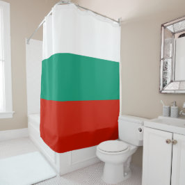 Bulgaarse vlag douchegordijn