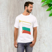 Bulgaarse vlag en bugel t-shirt