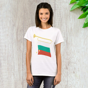 Bulgaarse vlag en bugel t-shirt