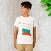 Bulgaarse vlag en bugel t-shirt