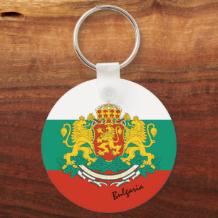 Bulgaarse vlag en Bulgaarse vakantie, patriotten/s Sleutelhanger