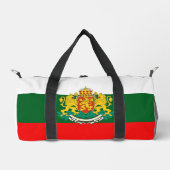 Bulgaarse vlag en wapen plunjezak (Voorkant)