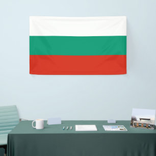 Bulgaarse Vlag Feestelijke Feest Decoratie Banner
