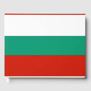 Bulgaarse vlag gastenboek