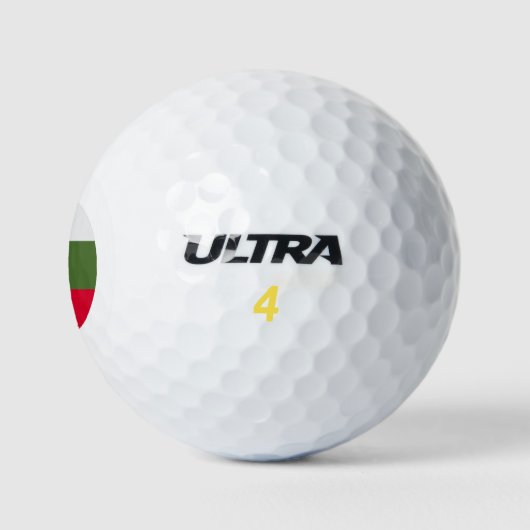 Bulgaarse vlag golfballen (Logo)