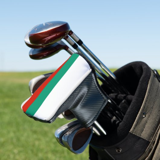 Bulgaarse vlag golfheadcover (Insitu)
