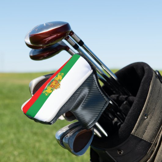Bulgaarse vlag golfheadcover (Insitu)