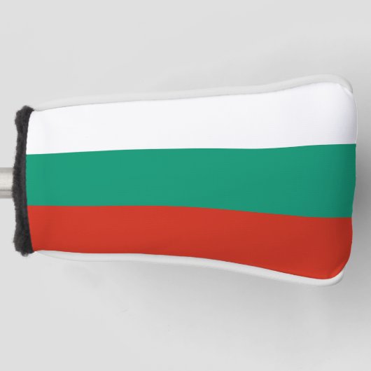 Bulgaarse vlag golfheadcover (Voorkant)