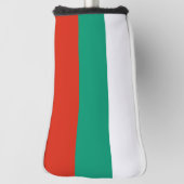 Bulgaarse vlag golfheadcover (Draai 90)