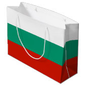 Bulgaarse vlag groot cadeauzakje (Achterkant Gekanteld)