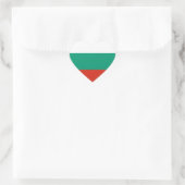 Bulgaarse vlag hart sticker (Tas)