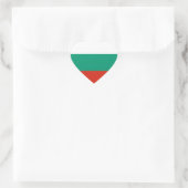 Bulgaarse vlag hart sticker (Tas)