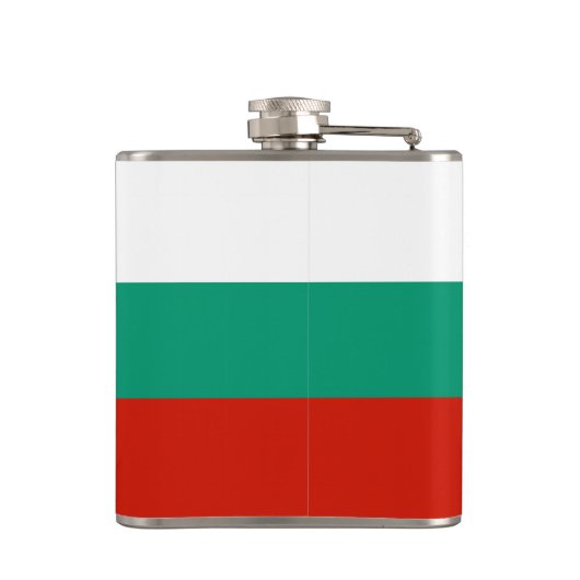 Bulgaarse vlag heupfles (Achterkant)