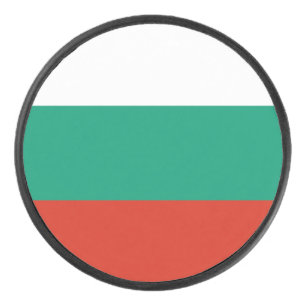 Bulgaarse vlag hockey puck