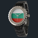 Bulgaarse vlag horloge<br><div class="desc">Een ideaal geschenk voor al diegenen die patriottisch zijn van hun land!</div>